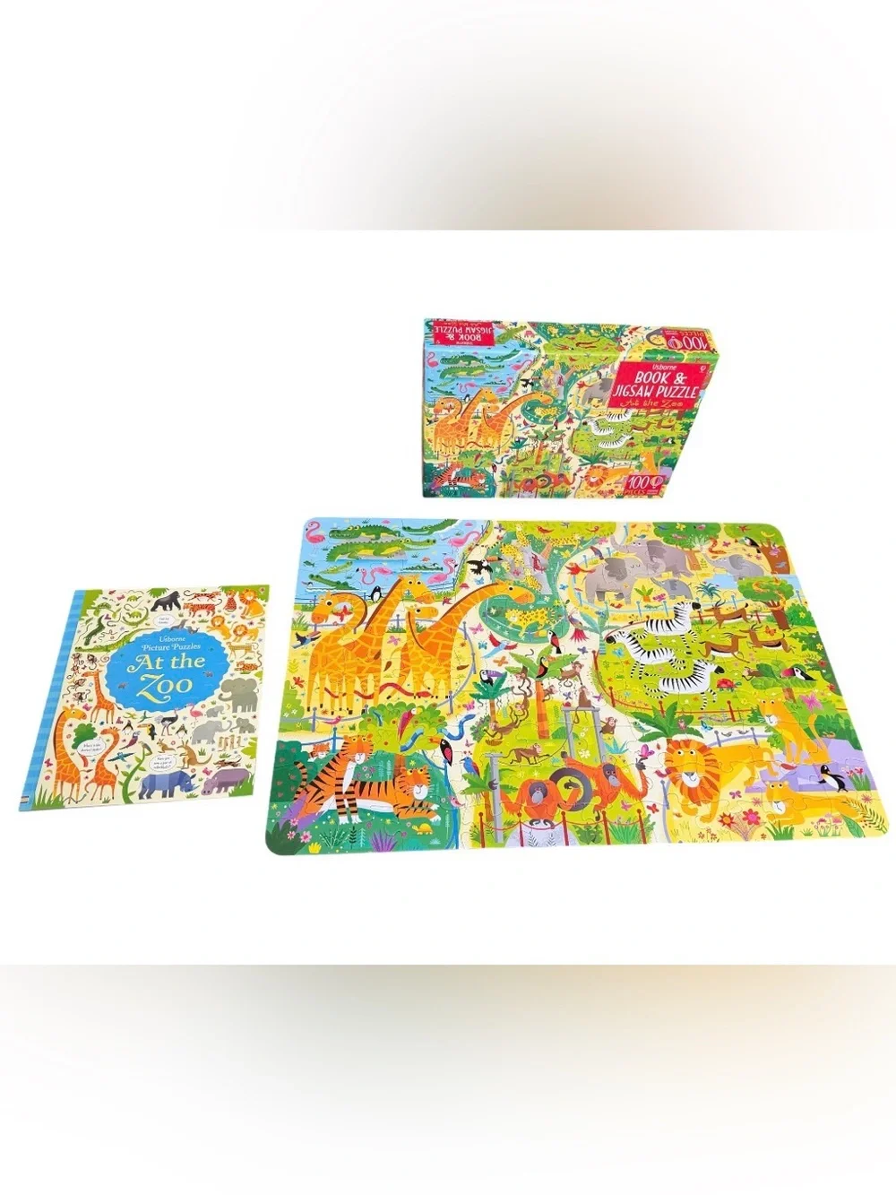 Usborne Book And Jigsaw Puzzle 